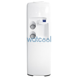 Fuente EMAX para garrafas, blanca. Agua fría y natural