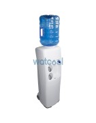Fuente EMAX para garrafas, blanca. Agua fría y natural