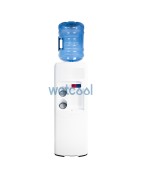 Fuente EMAX para garrafas, blanca. Agua fría y caliente
