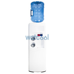 Fuente EMAX para garrafas, blanca. Agua fría y caliente