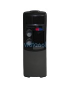 Fuente EMAX para garrafas, gris con negro. Agua fría y caliente