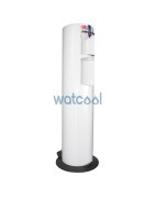 FMax Bottle, white. Cold, hot and natural water