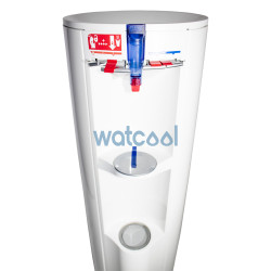 FMAX pour bonbonnes, blanche. Eau froide, chaude et tempérée