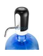 Bomba de água automática e adaptador para garrafões e garrafas de água