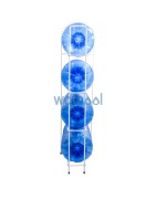 Metallic White Bottle Rack Accessories for Bottles