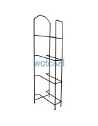 Metallic Black bottle Rack for 4 bottles