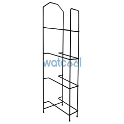 Rack métallique Noir. Accessoires pour bonbonnes