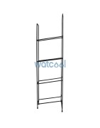 Metallic Black bottle Rack for 4 bottles