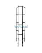 Metallic Black bottle Rack for 4 bottles