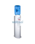 Distribuidor de água Elegance One Branca + Garrafa 18,9 litros Azul