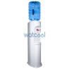 Distribuidor de água Elegance One Branca + Garrafa 18,9 litros Azul