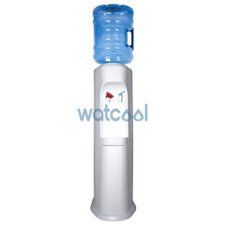 Distribuidor de água Elegance One Branca + Garrafa 18,9 litros Azul