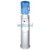 Distribuidor de água Elegance One Branca + Garrafa 18,9 litros Azul