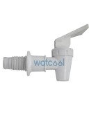 White male tap with white tab